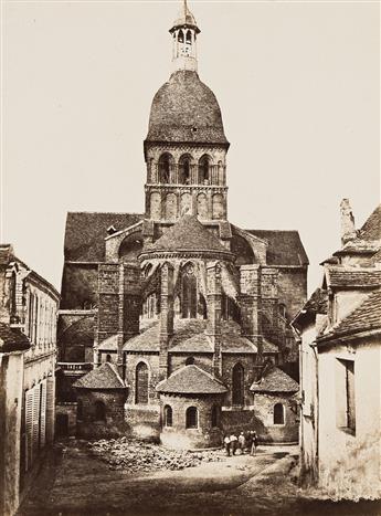 ÉDOUARD BALDUS (1813-1889) Church of Beaune * Alyscamps, Saint-Honorat, Arles. 1851 and 1853.